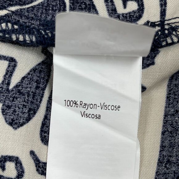 Cupshe Women’s Shift Dress Small Navy Cream Floral Halter Sleeveless Mini Summer - Picture 12 of 12